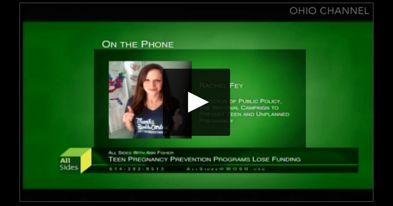 All Sides with Ann Fisher Teen Pregnancy Prevention Programs Lose